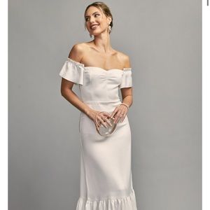 Off Shoulder Wedding Dress